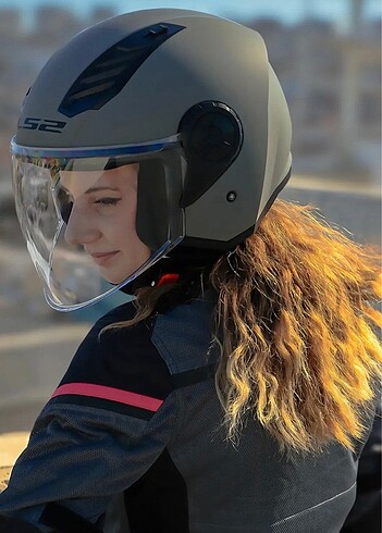 LS2 AIRFLOW MOTORSİKLET KASK - Görsel 2