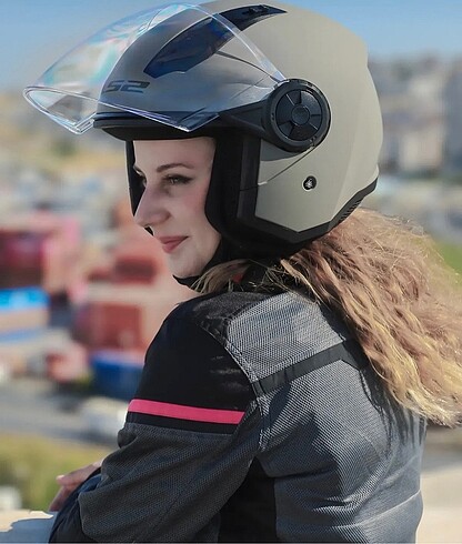 LS2 AIRFLOW MOTORSİKLET KASK - Görsel 5