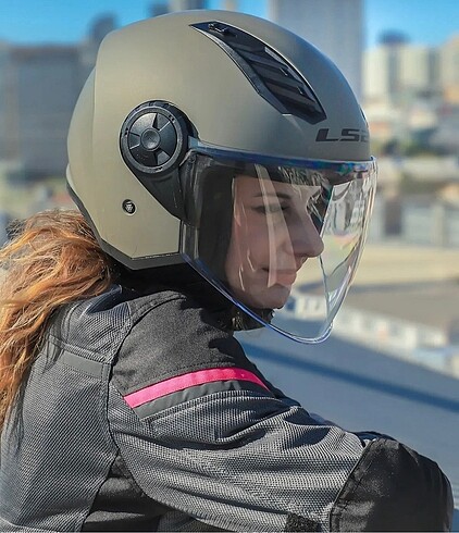 LS2 AIRFLOW MOTORSİKLET KASK - Görsel 4