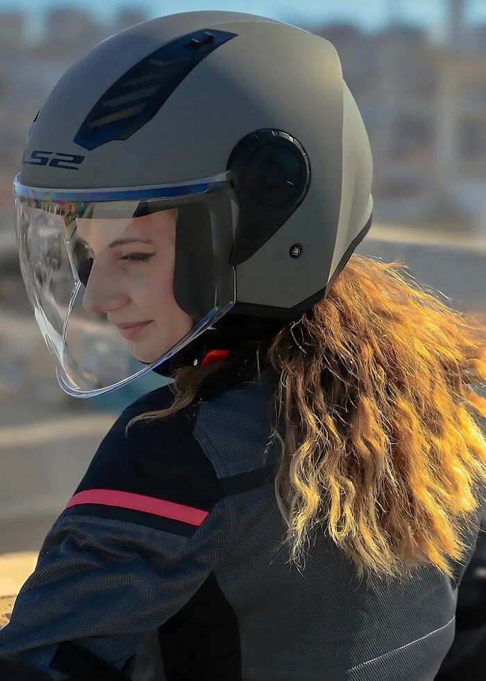 LS2 AIRFLOW MOTORSİKLET KASK - Görsel 2