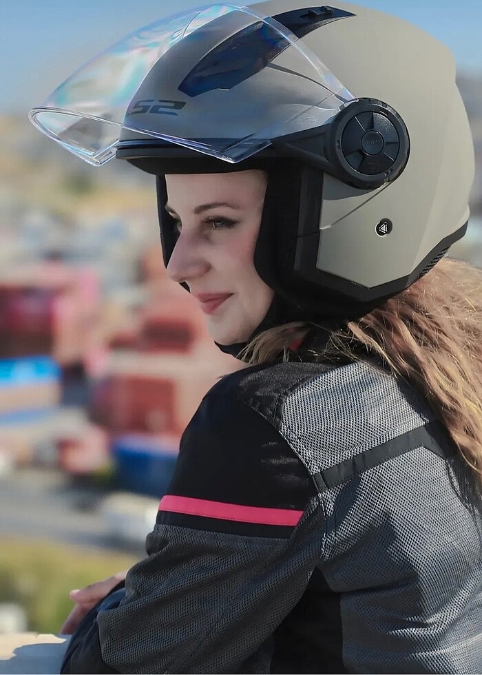 LS2 AIRFLOW MOTORSİKLET KASK - Görsel 5