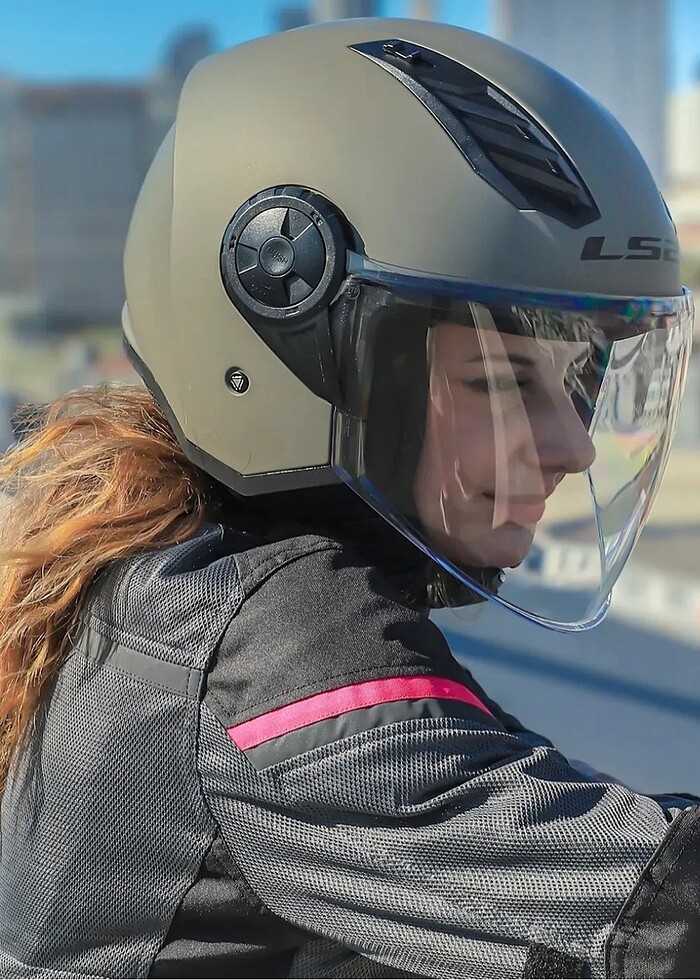 LS2 AIRFLOW MOTORSİKLET KASK - Görsel 4