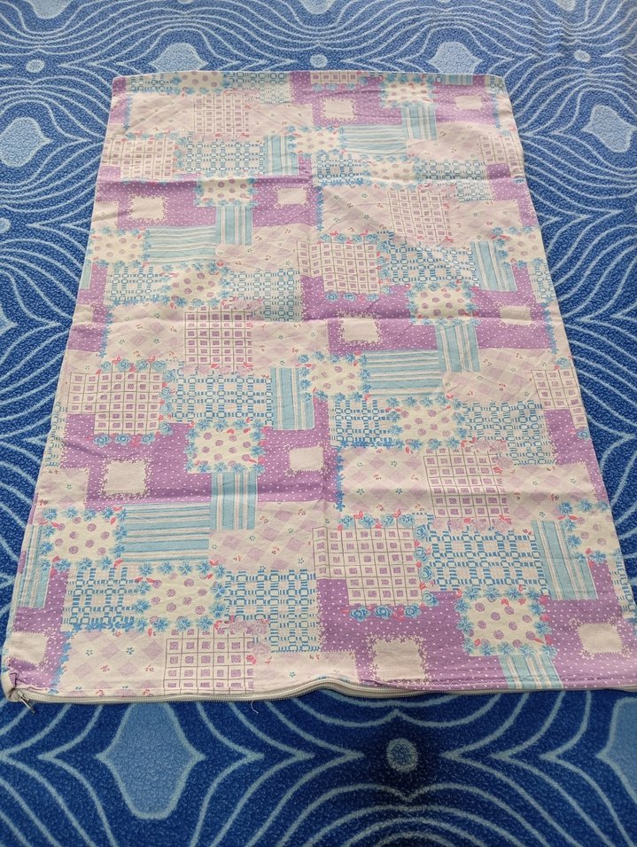 tek kişilik pamuk fermuarlı yastık kılıfı - Görsel 2