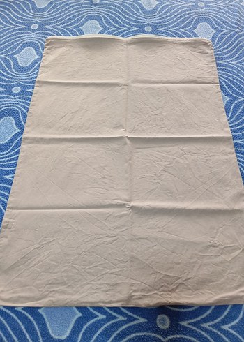 gri renk tek kişilik pamuk fermuarlı yastık kılıfı - Görsel 2