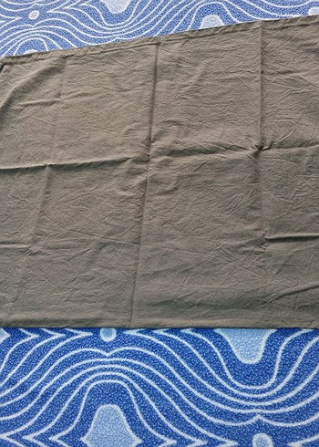 petrol yeşili çift kişilik pamuk fermuarlı yastık kılıfı - Görsel 5