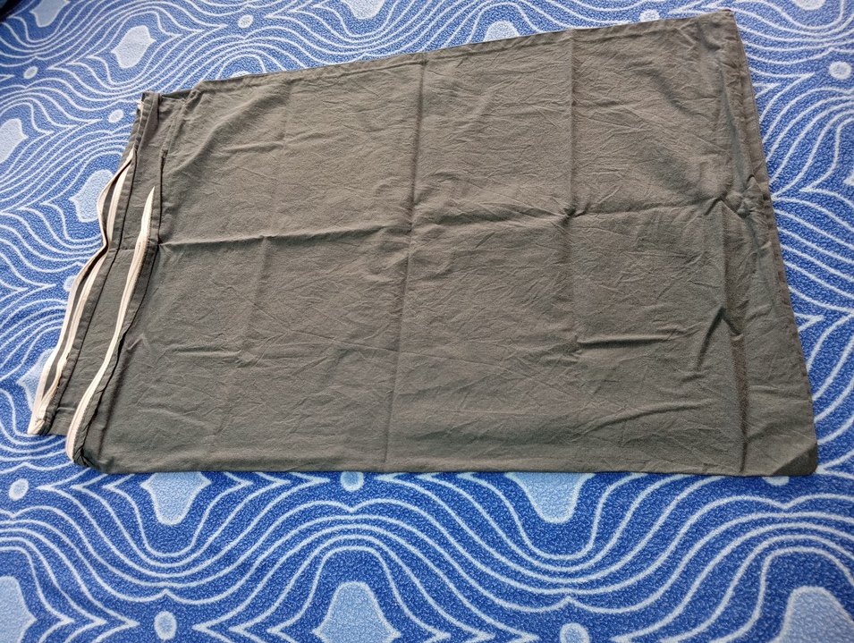 petrol yeşili çift kişilik pamuk fermuarlı yastık kılıfı - Görsel 5