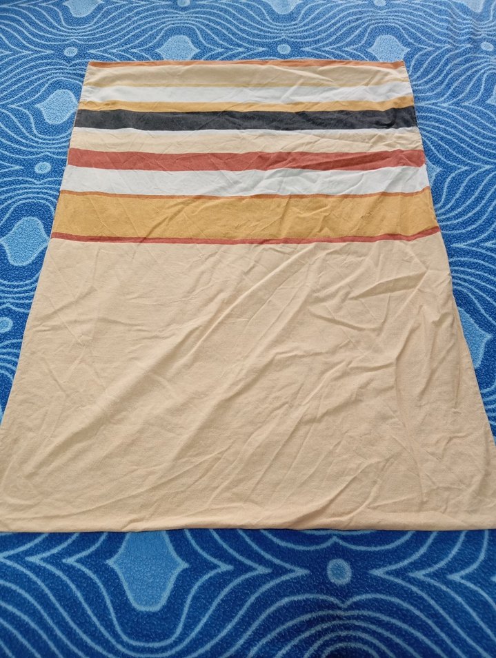 tek kişilik pamuk düğmeli yastık kılıfı - Görsel 2