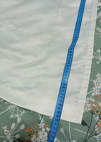 ( 206 boy x 109 en ) saten güneşlik perde - Görsel 7