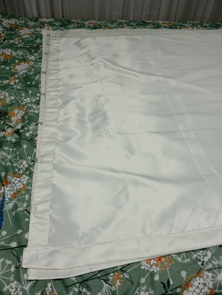 ( 206 boy x 109 en ) saten güneşlik perde - Görsel 2