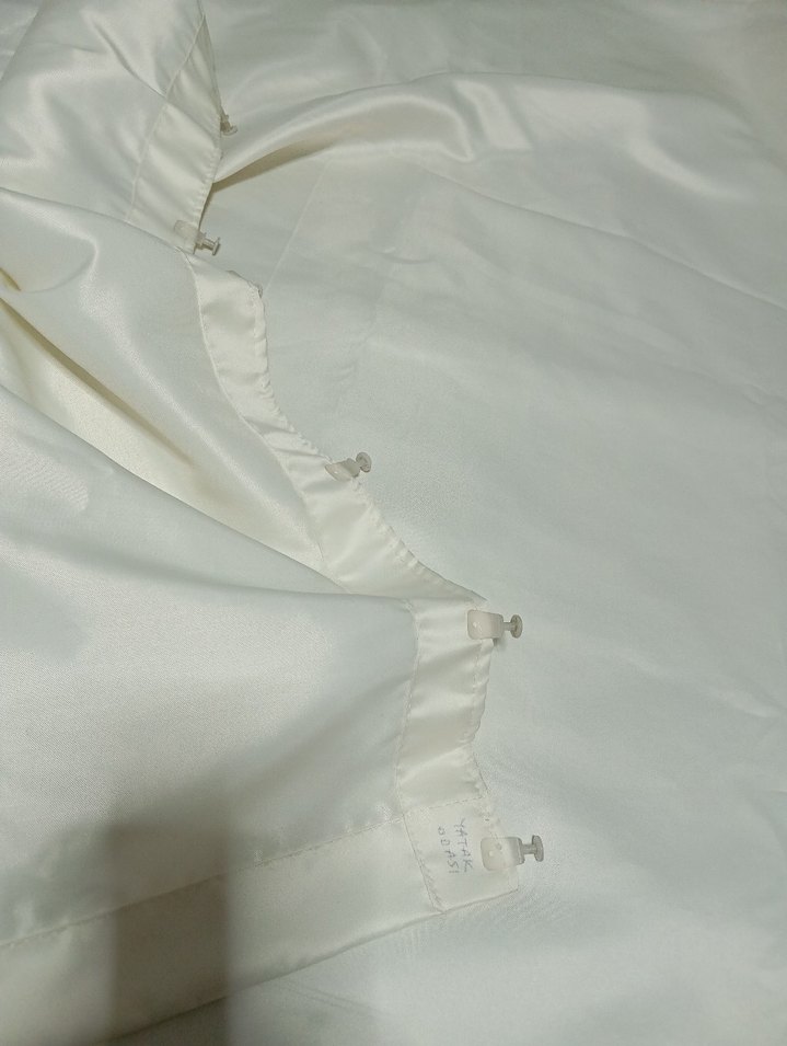 ( 206 boy x 109 en ) saten güneşlik perde - Görsel 5