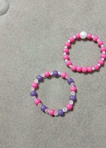 2 adet boncuklu çocuk bileklikleri - Görsel 2