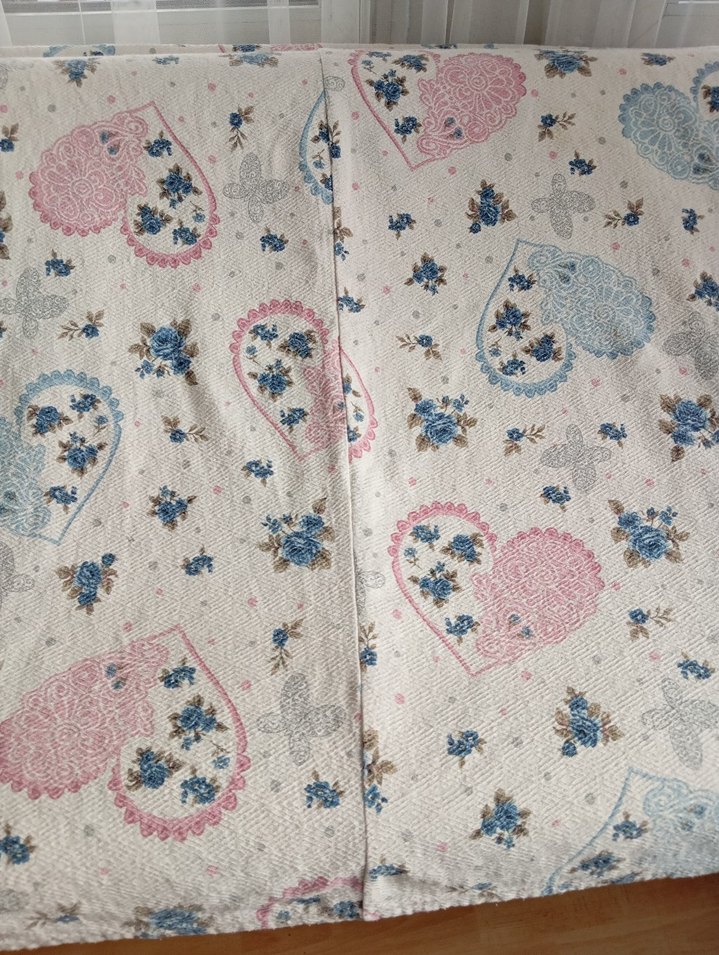 ( 130 x 220) lik pamuklu tek kişilik pike - Görsel 2