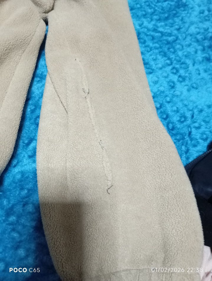 polarlı 2 yüzlü erkek mont kaban - Görsel 5