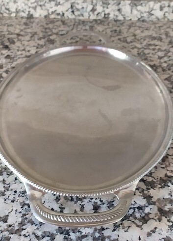 Karaca Oval çelik çay kahve tepsisi