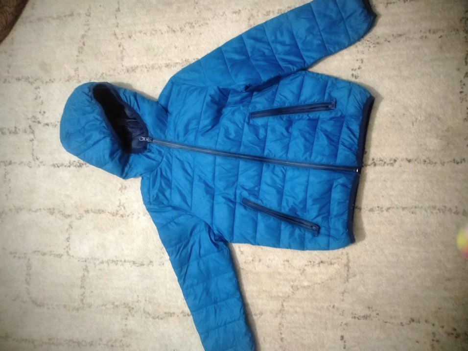 Kız Çocuk Pembe Kapüşonlu Triko Yelek - Görsel 4