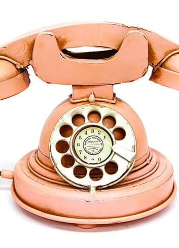 Dekoratif Antika Telefon 