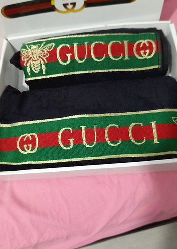 Gucci havlu seti - Görsel 3