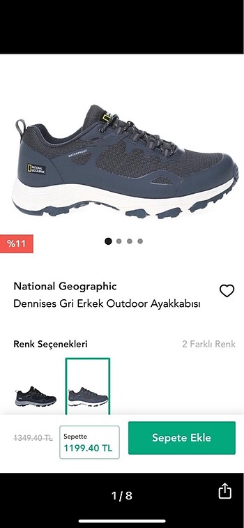 National Geographic Outdoor Ayakkabı