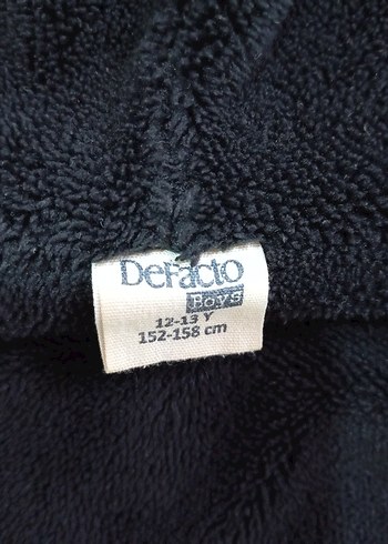 12-13 Yaş Beden gri Renk Kapüşonlu Erkek Çocuk Gri Triko Sweatshirt