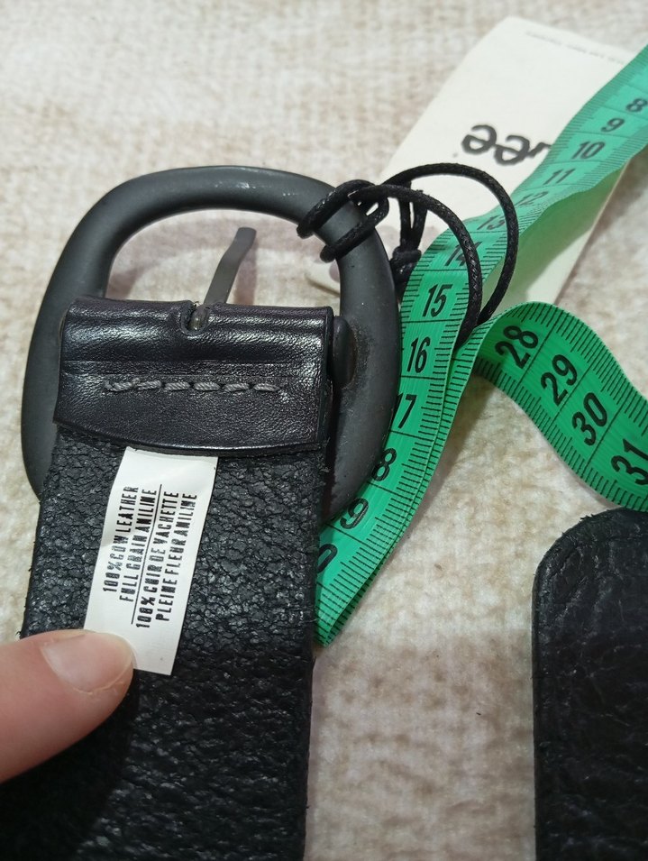 Lee hakiki deri kemer - Görsel 3