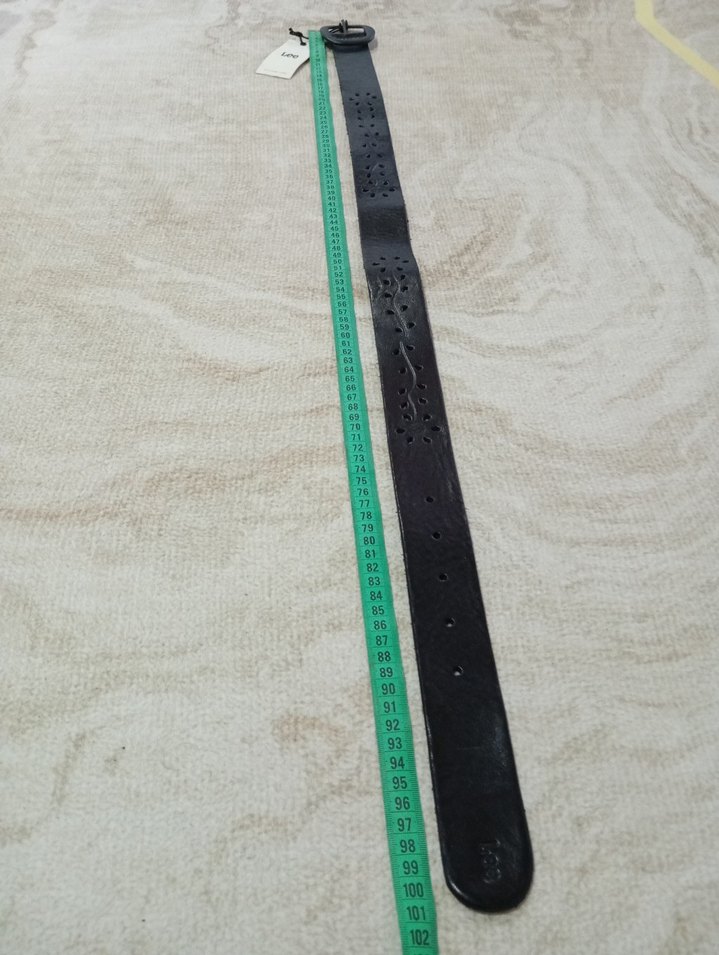 Lee hakiki deri kemer - Görsel 5