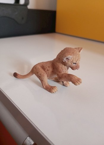 Schleich Yavru Aslan Figür 7 cm - Görsel 6