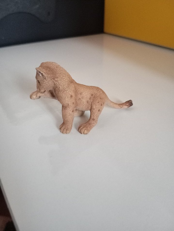 Schleich Yavru Aslan Figür 7 cm - Görsel 5