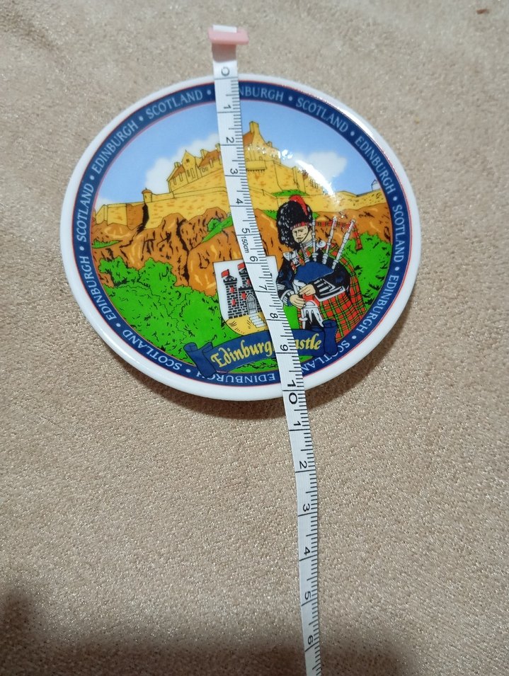 Edinburgh Kalesi tabağı - Görsel 2