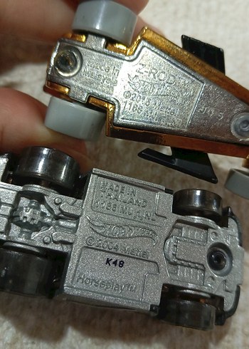 2 adet Hot Wheels metal araba - Görsel 2