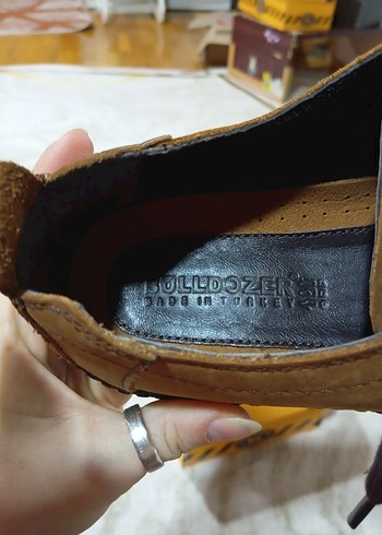 Bulldozer hakiki deri günlük ayakkabı - Görsel 5