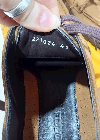 Bulldozer hakiki deri günlük ayakkabı - Görsel 6