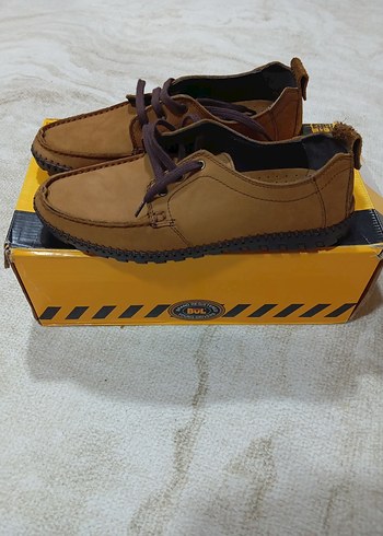 Bulldozer hakiki deri günlük ayakkabı - Görsel 3