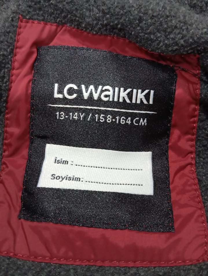13-14 yaş LC Waikiki mont - Görsel 4
