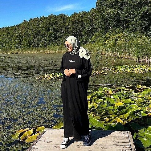 Manuka elbise oversize