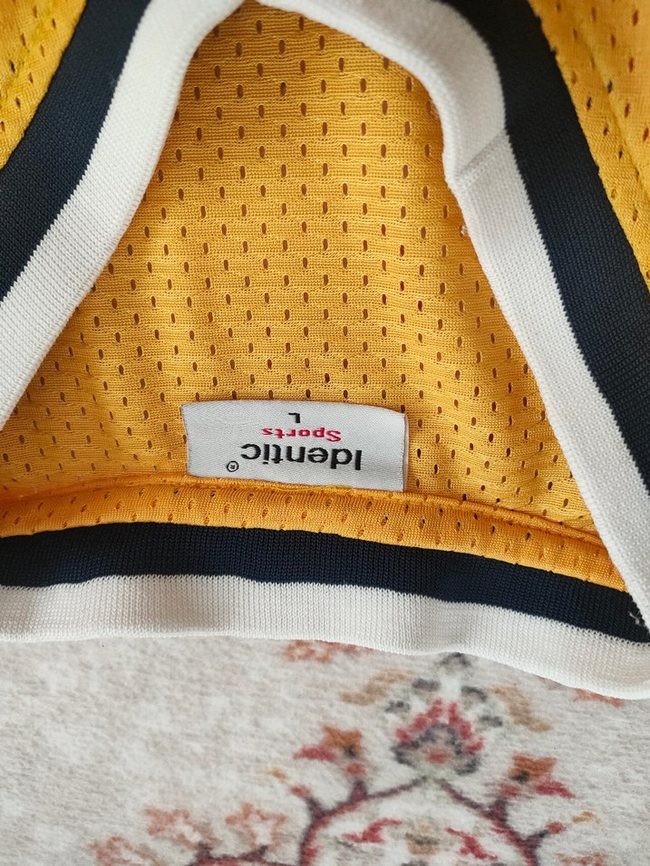 Sarı Erkek Spor Atlet Los Angeles Baskılı - Görsel 3