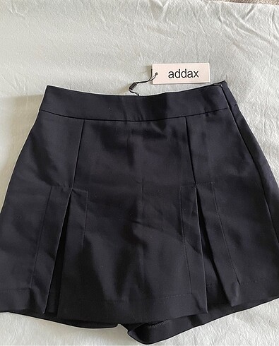 xs Beden Addax şort etek lacivert (etiketli)