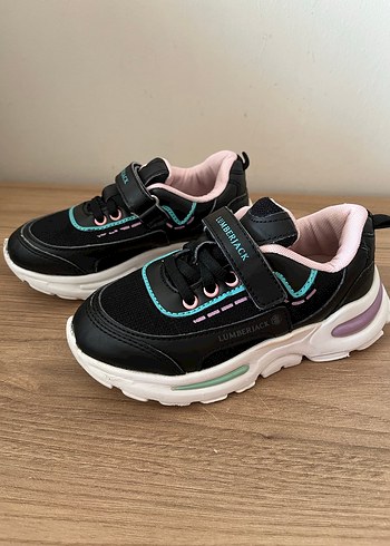 Kız Çocuk Siyah Spor Ayakkabı Lumberjack - Görsel 2