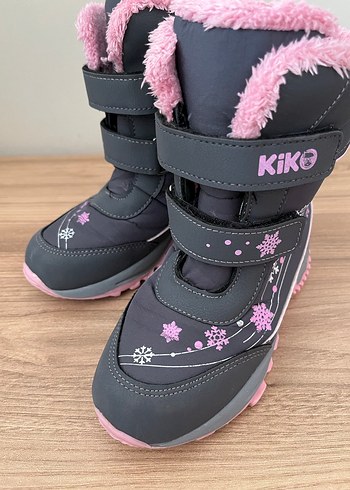 Kız Çocuk Gri-Pembe Kaydırmaz Bot - Görsel 2