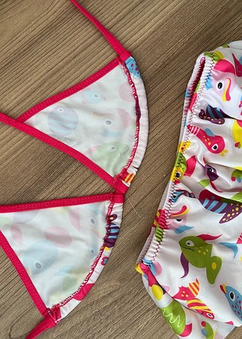 Kız çocuk bikini takımı - Görsel 7