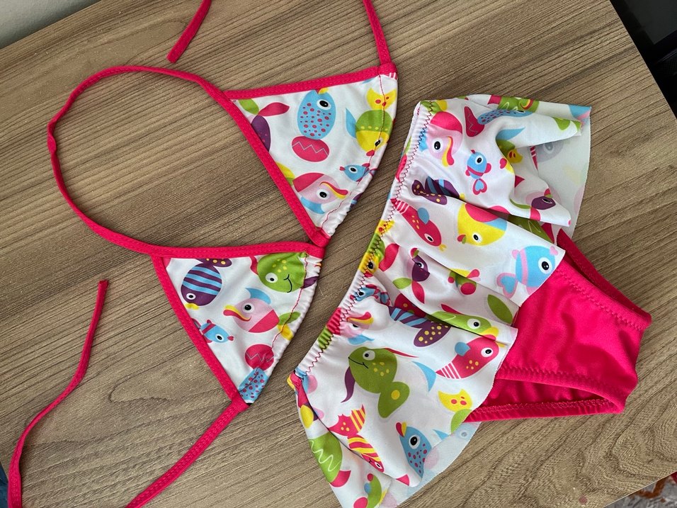 Kız çocuk bikini takımı - Görsel 5