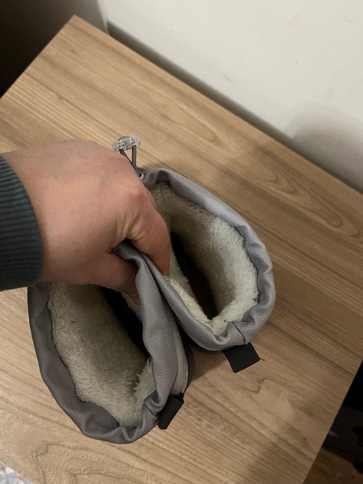 Kız Çocuk Gri Baskılı Lastik Bot - Görsel 5