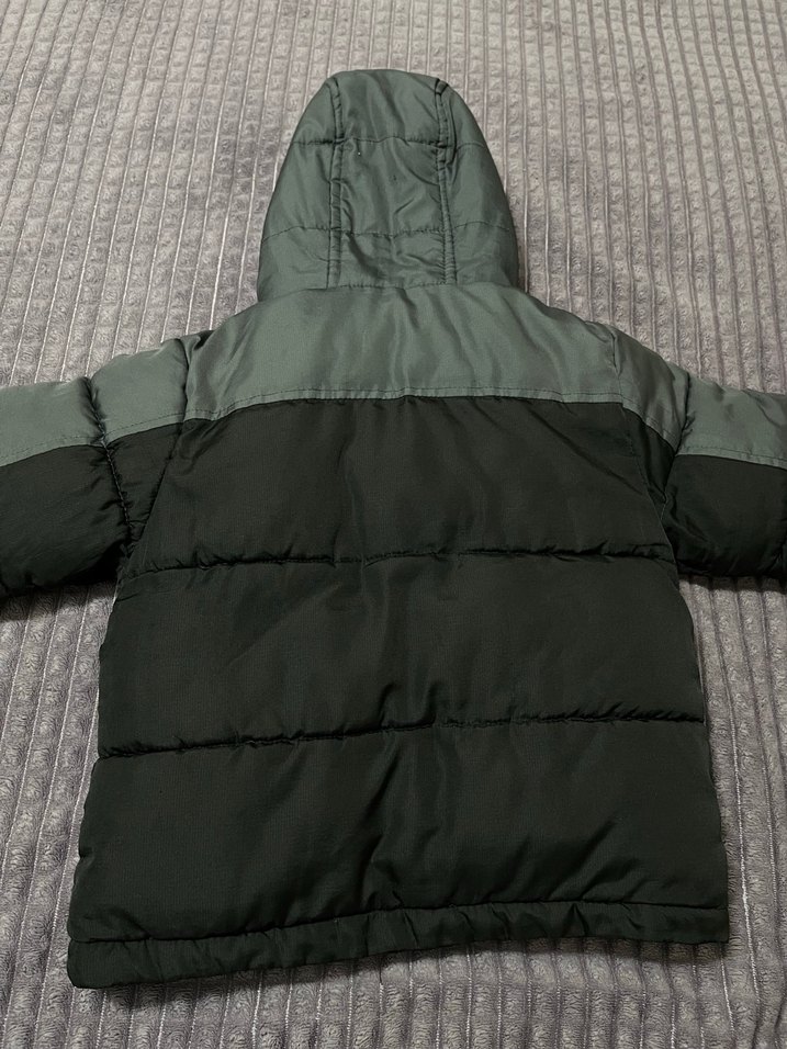 Gri Erkek Çocuk Fermuarlı Mont - Görsel 5