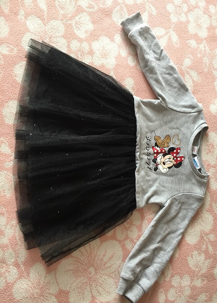 Kız bebek elbise tütülü - Görsel 2