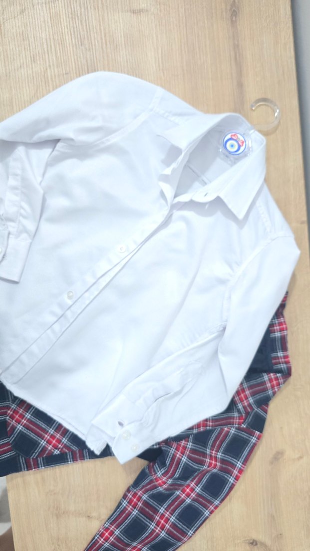 Erkek Çocuk Ekose Ceketli Takım - Görsel 3