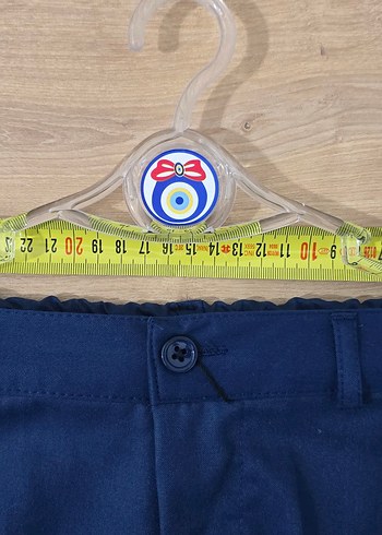 Mavi Çocuk Klasik Yelekli Takım - Görsel 4