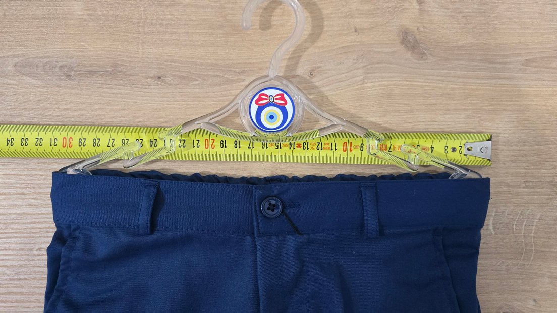 Mavi Çocuk Klasik Yelekli Takım - Görsel 4