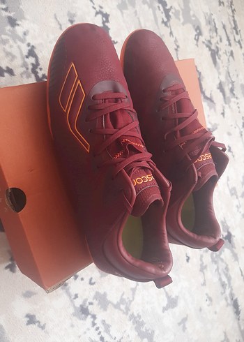Lescon Bordo Erkek Futbol Ayakkabısı
