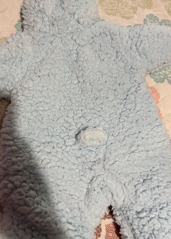 Mavi Bebek Tulum, Kürklü, Sıcak Kumaş - Görsel 7