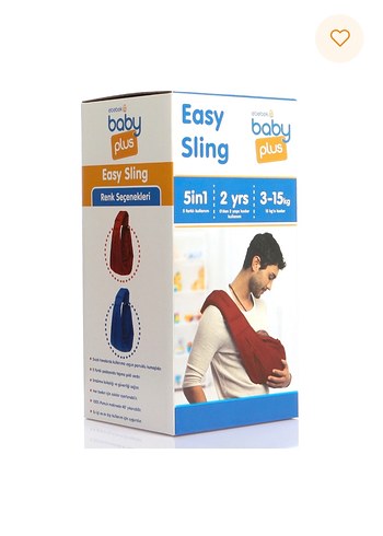 Easy bebek kanguru anakucağı Slingi - Görsel 3