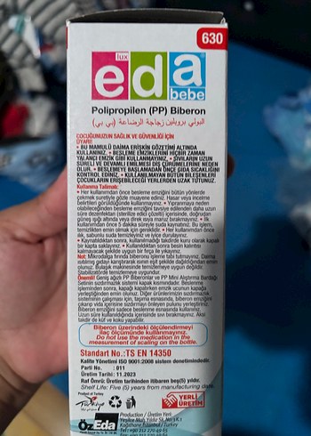 Mavi BPA İçermeyen Bebek Biberonu 150 ml - Görsel 4